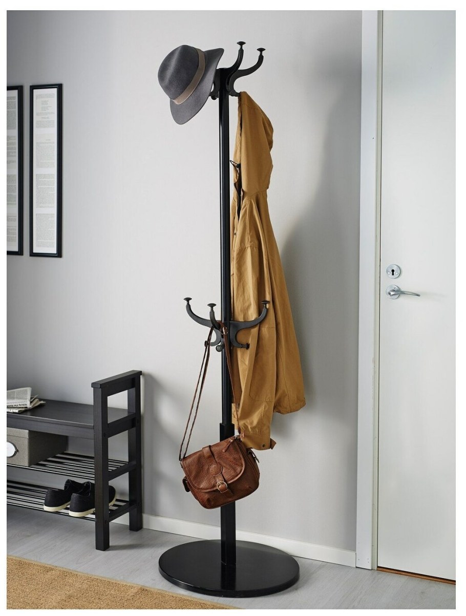 Напольная вешалка тренога икеа