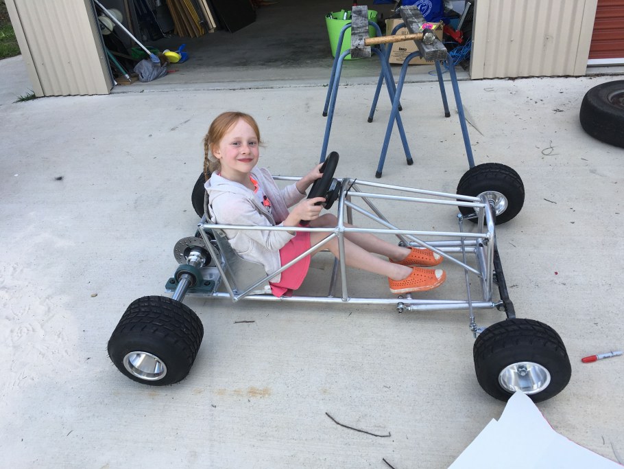 Самодельный детский картинг