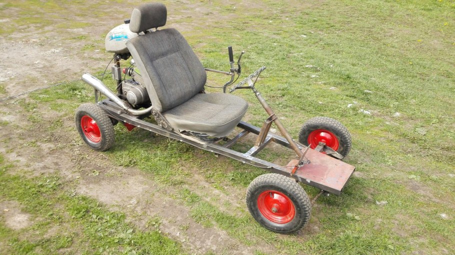 Картинг из газонокосилки