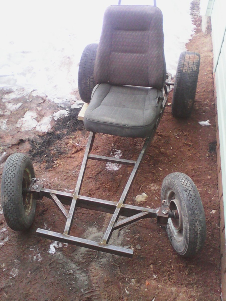 Самодельный детский картинг