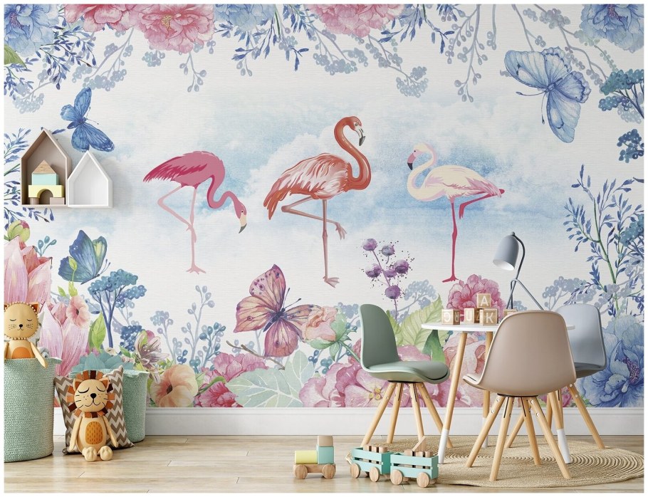 Фреска Фламинго