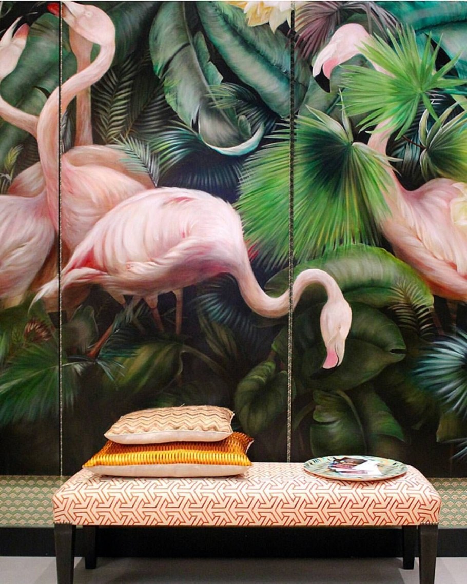 Тропический стиль в интерьере