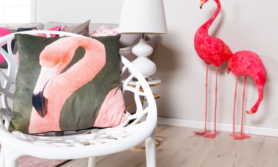 Фламинго в интерьере