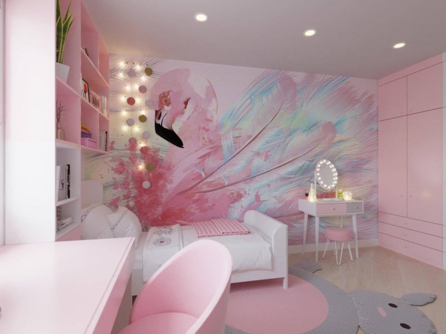 Панно Affresco Фламинго