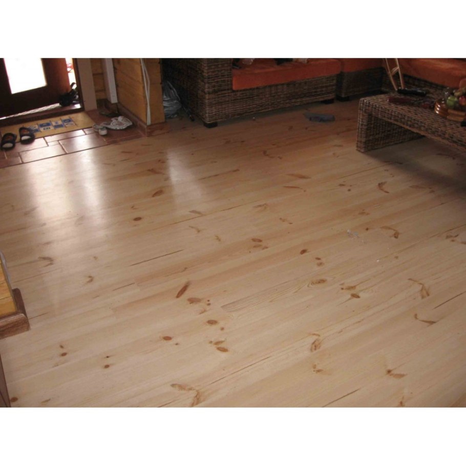 Пол шпунтованная доска