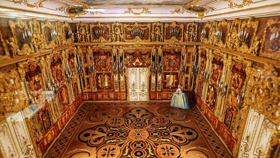 Янтарная комната в Екатерининском Дворце