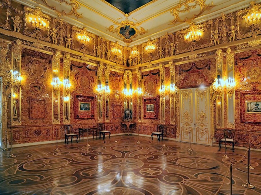 Янтарная комната в Екатерининском