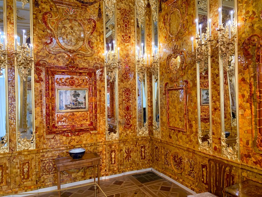 Город Пушкин Янтарная комната