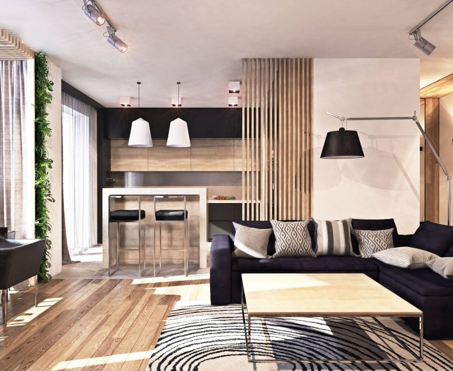 Контемпорари стиль в интерьере