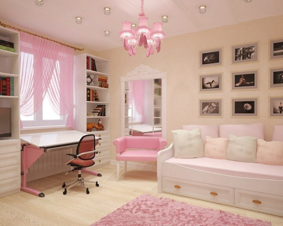 Интерьер детской для девочки