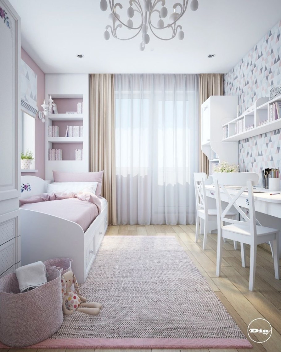 Стильные детские комнаты для девочек