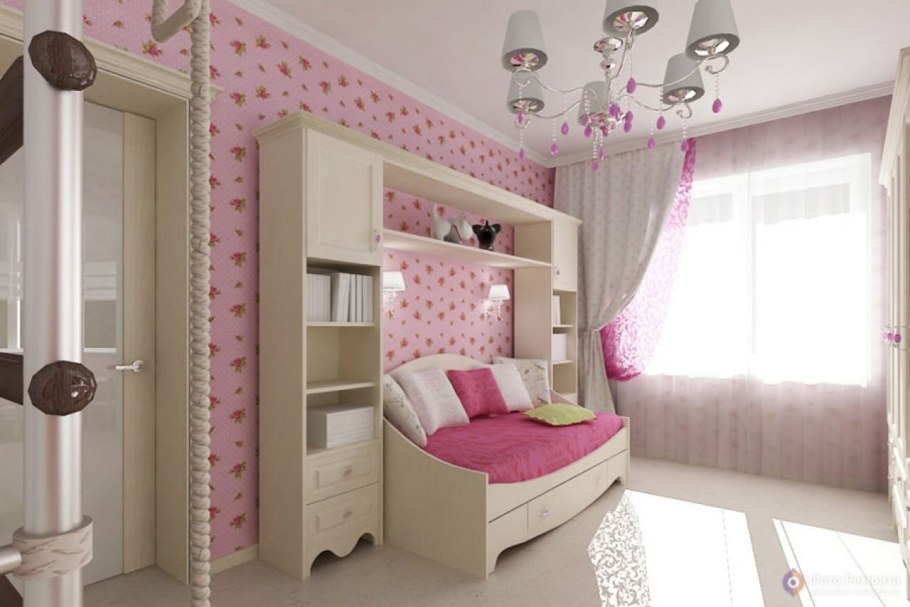 Интерьер детской комнаты девочке