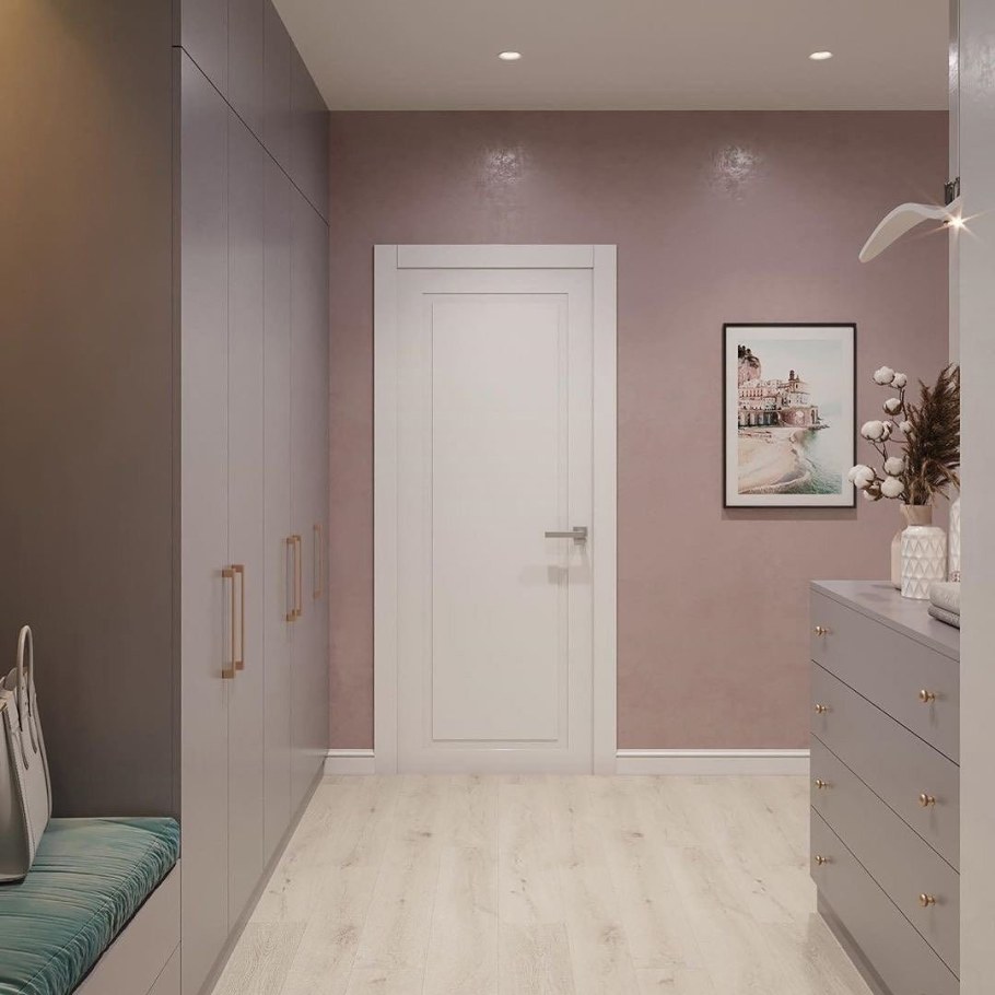 Интерьер в пастельных тонах