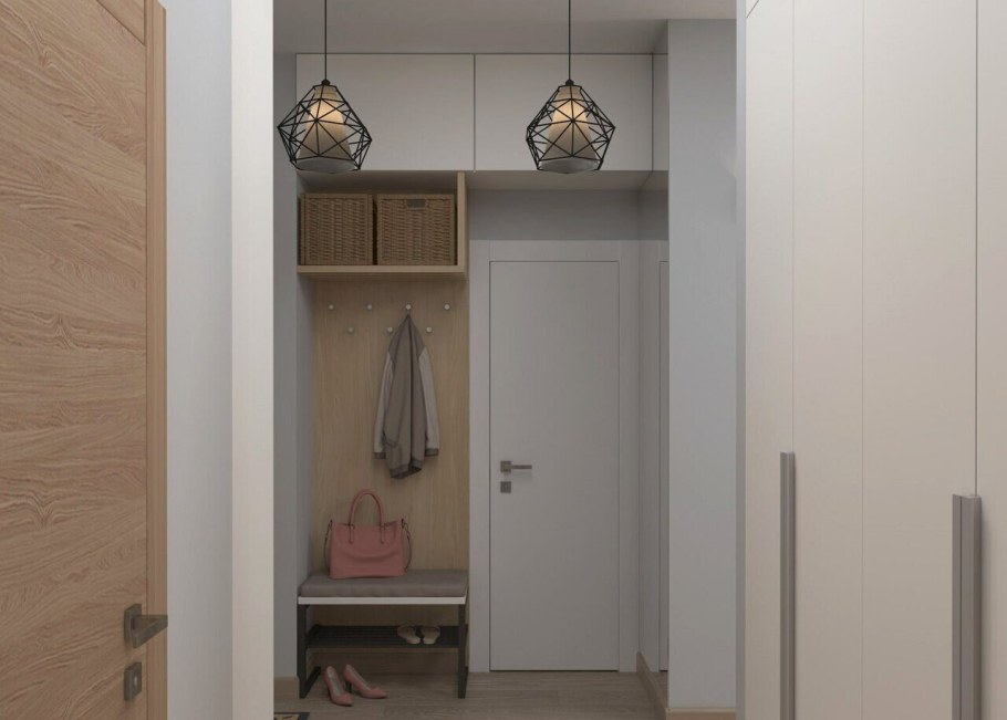 Современная Антресоль в прихожей