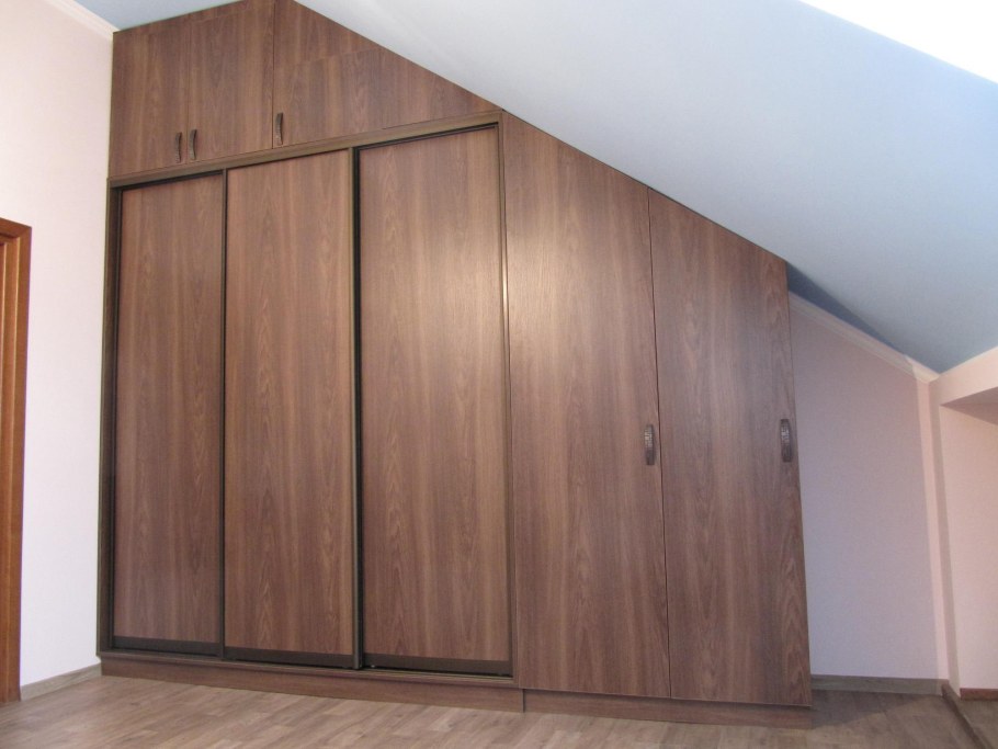 Шкаф купе с антресолью