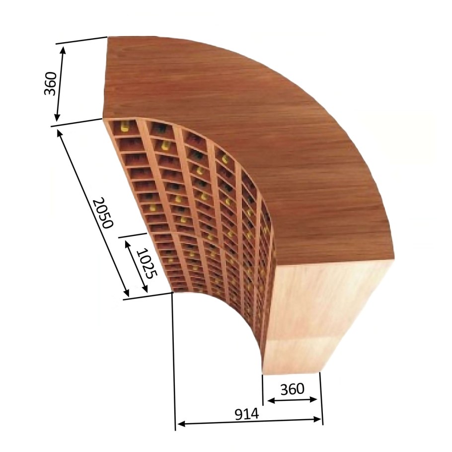 Максимальная высота шпона