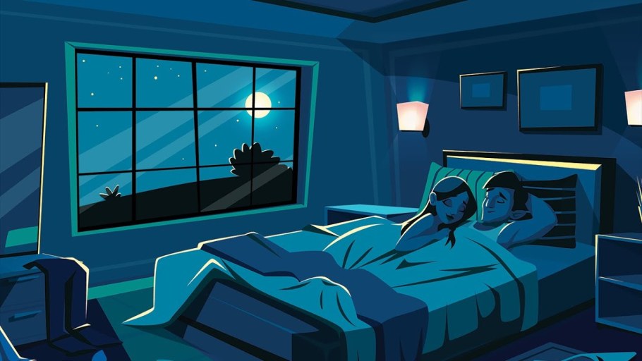 Комната ночью