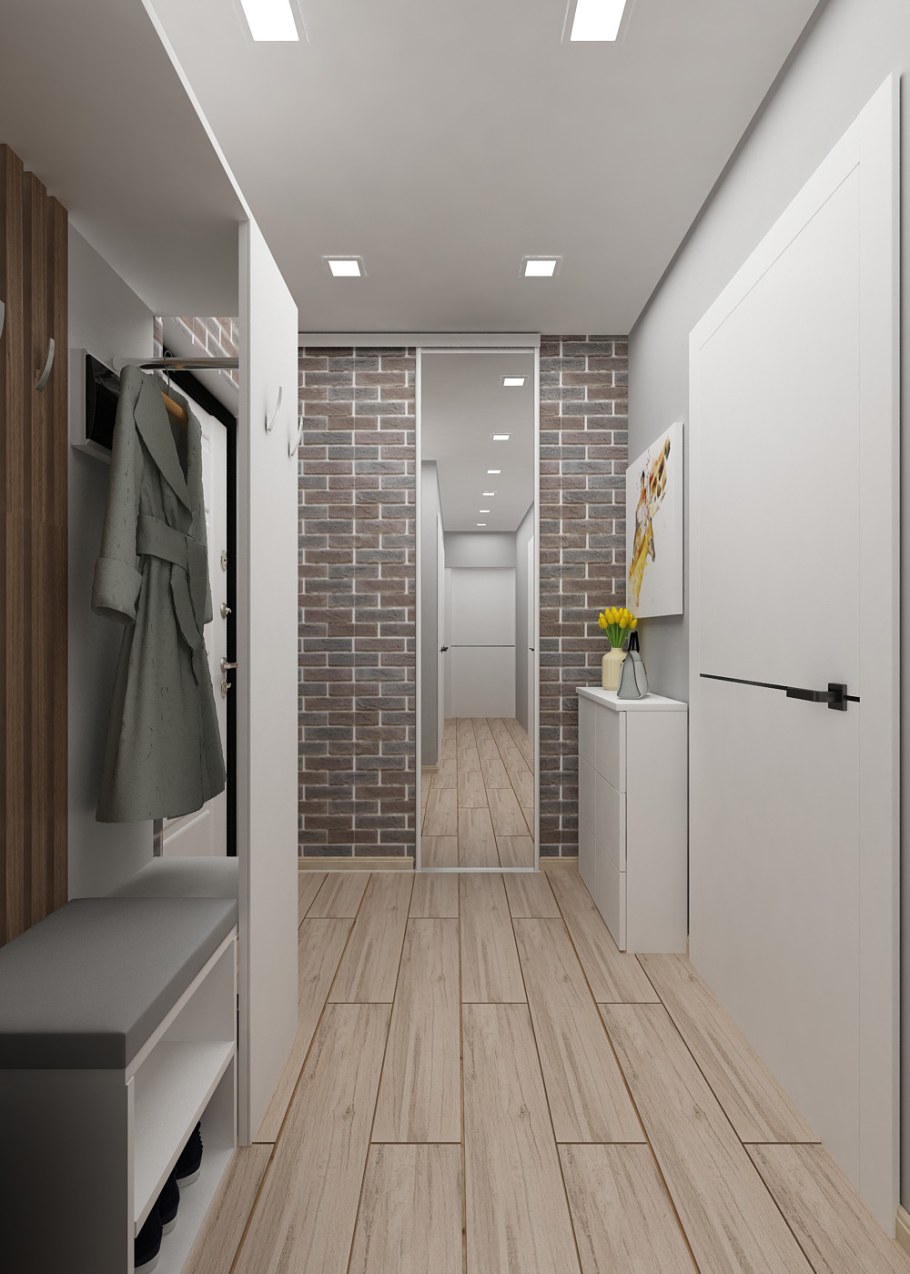 Планировка коридора в квартире