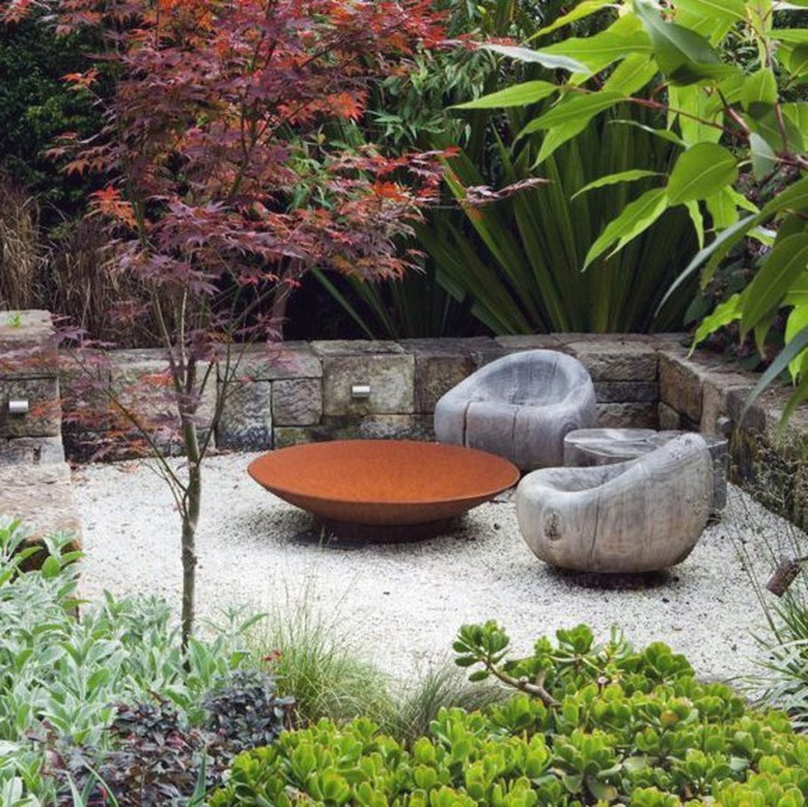 Сад в стиле экостиль