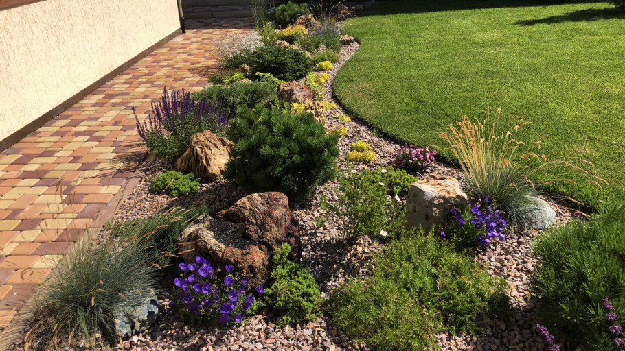 Цветник экостиль