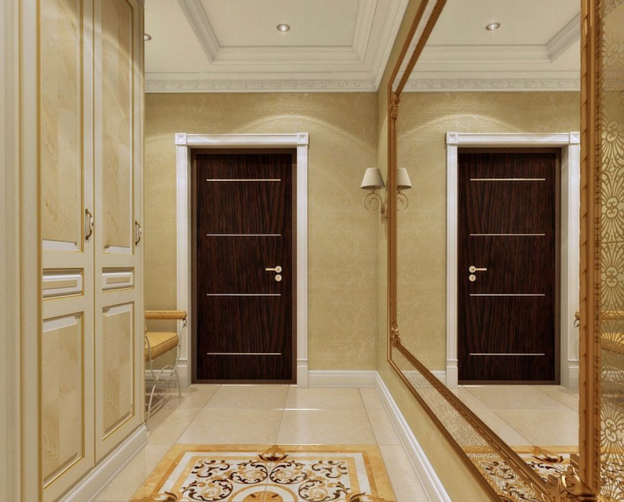 Красивый интерьер коридора