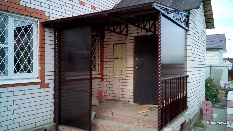 Тамбур из поликарбоната