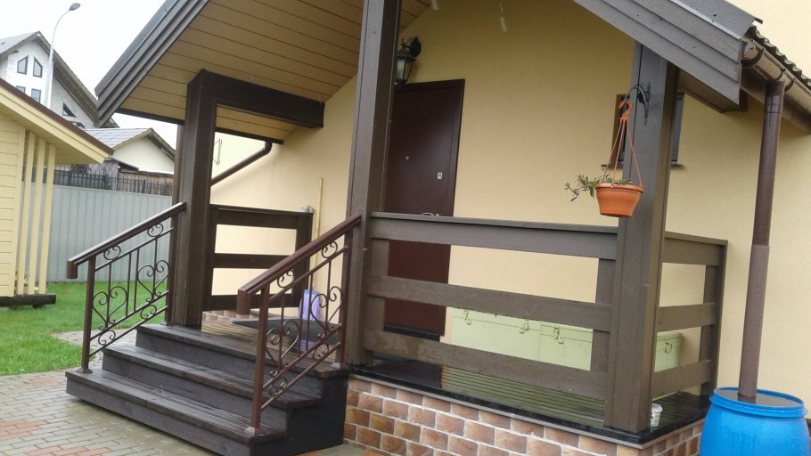 Ограждение крыльца