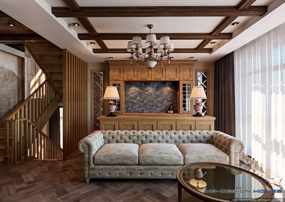 Дизайн коттеджа