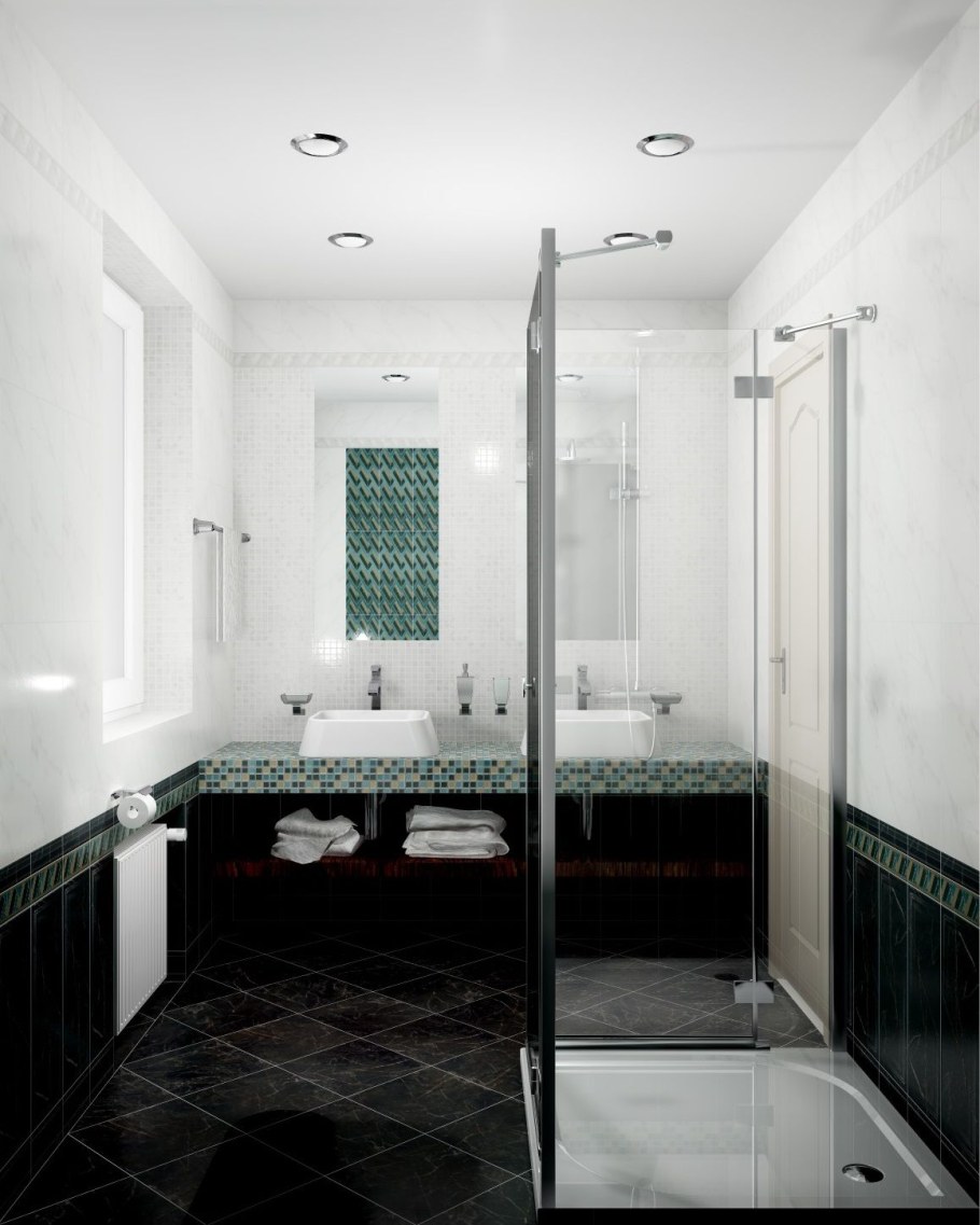 Фрагонар чёрный обрезной 30х30