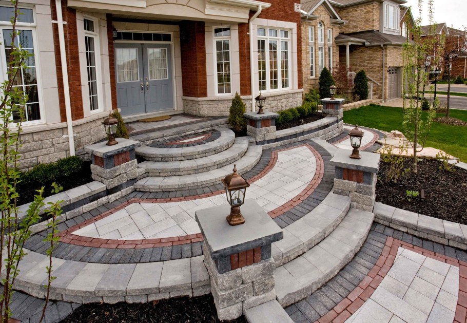 Ступеньки в ландшафте