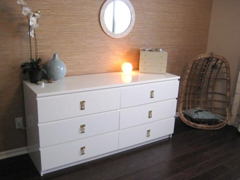 Комод икеа МАЛЬМ 6 ящиков