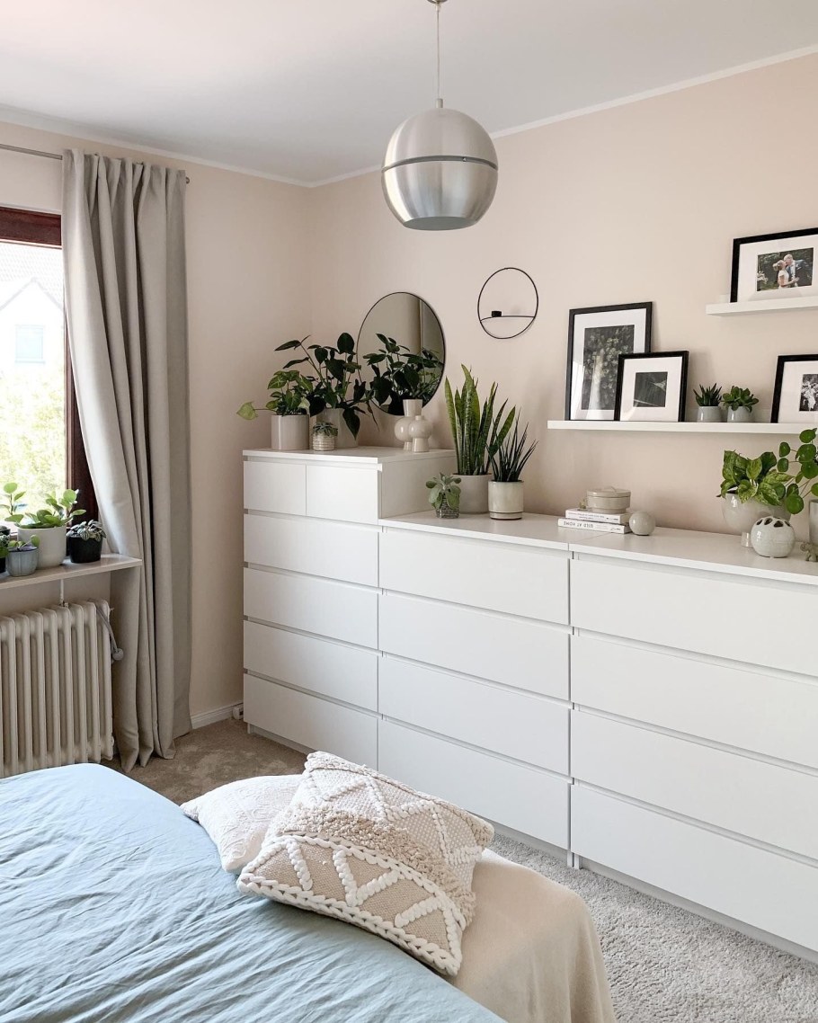 Комод МАЛЬМ икеа в интерьере