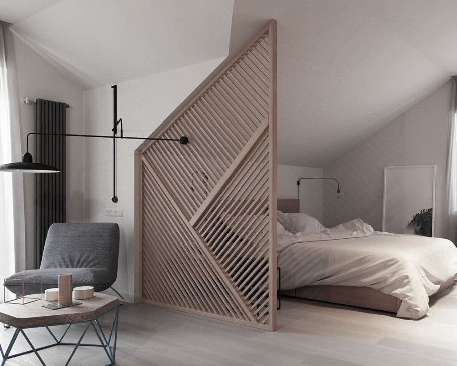 Перегородки в интерьере для зонирования