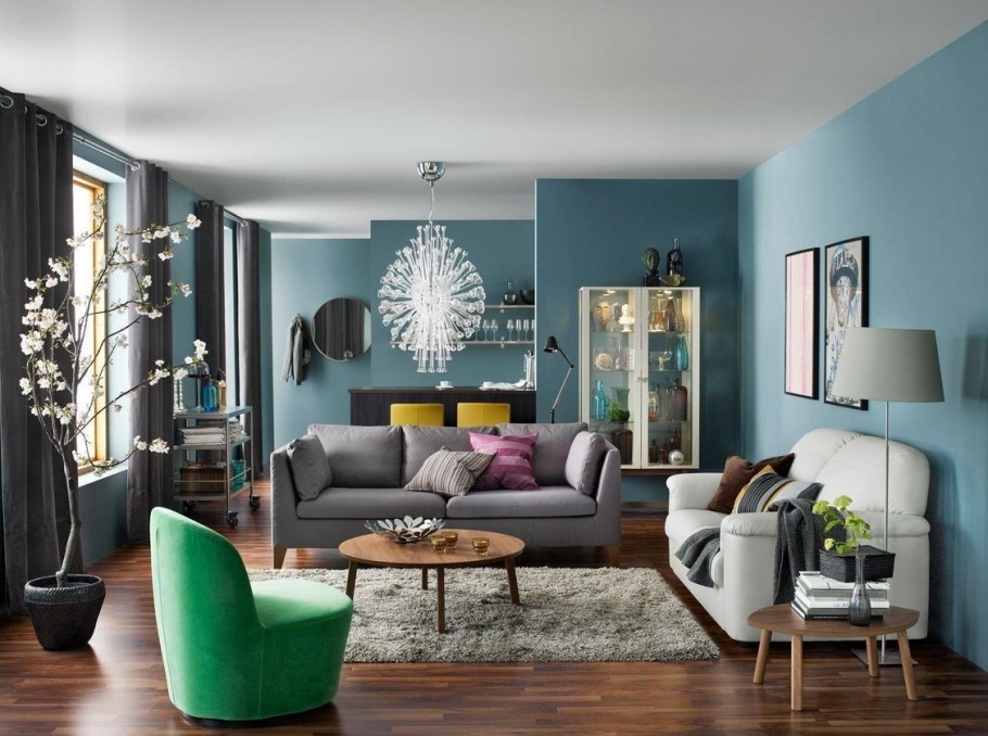 Интерьеры гостиной 2023 икеа