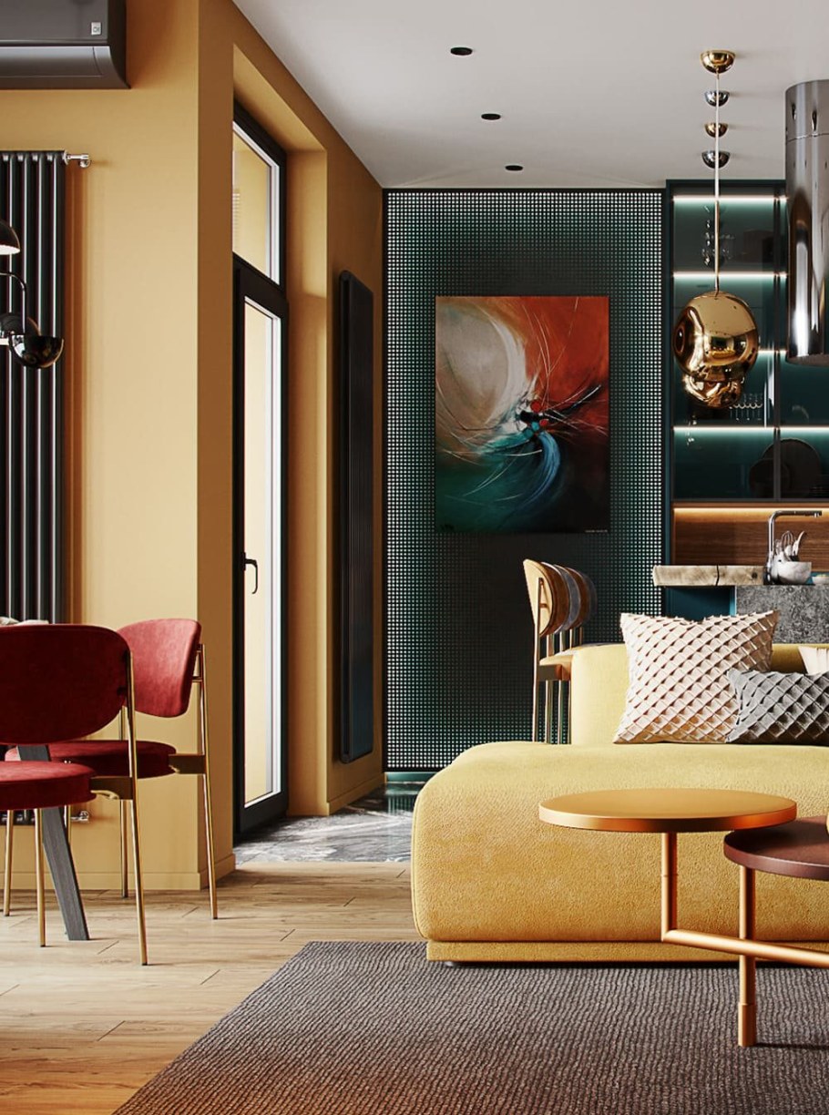 Модный интерьер