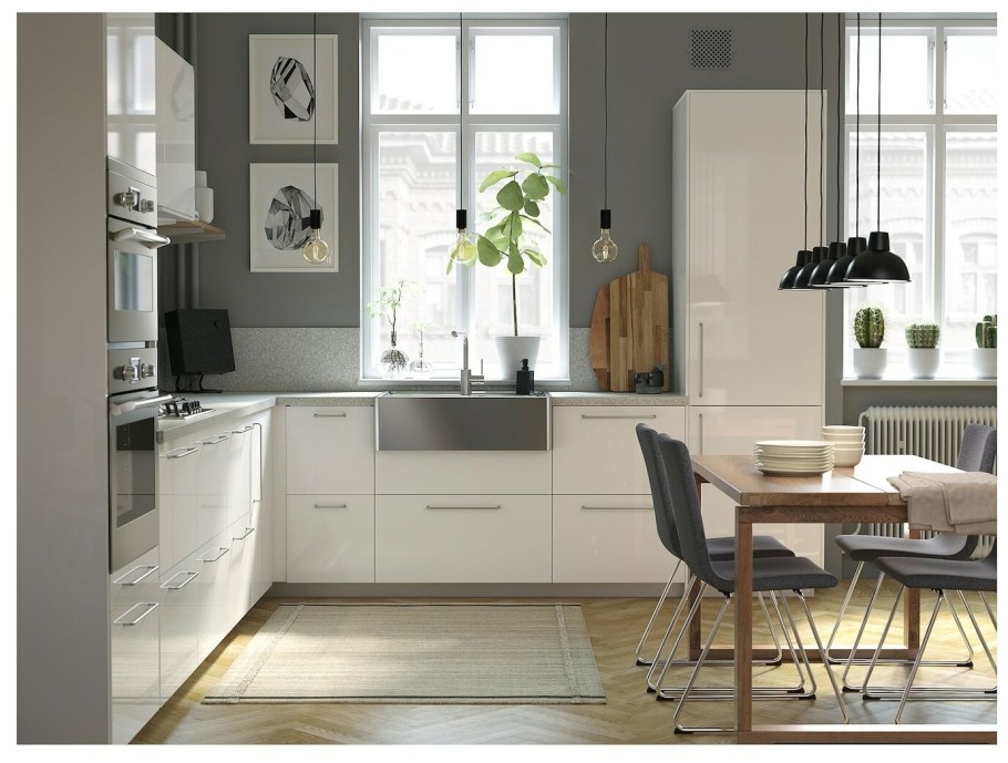 Кухня икеа Стотт