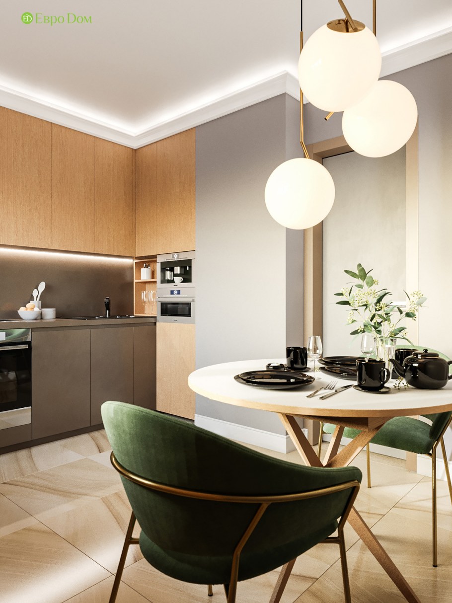 Дизайн двухкомнатной квартиры