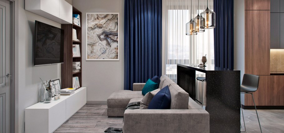 Интерьер квартиры 60 кв м