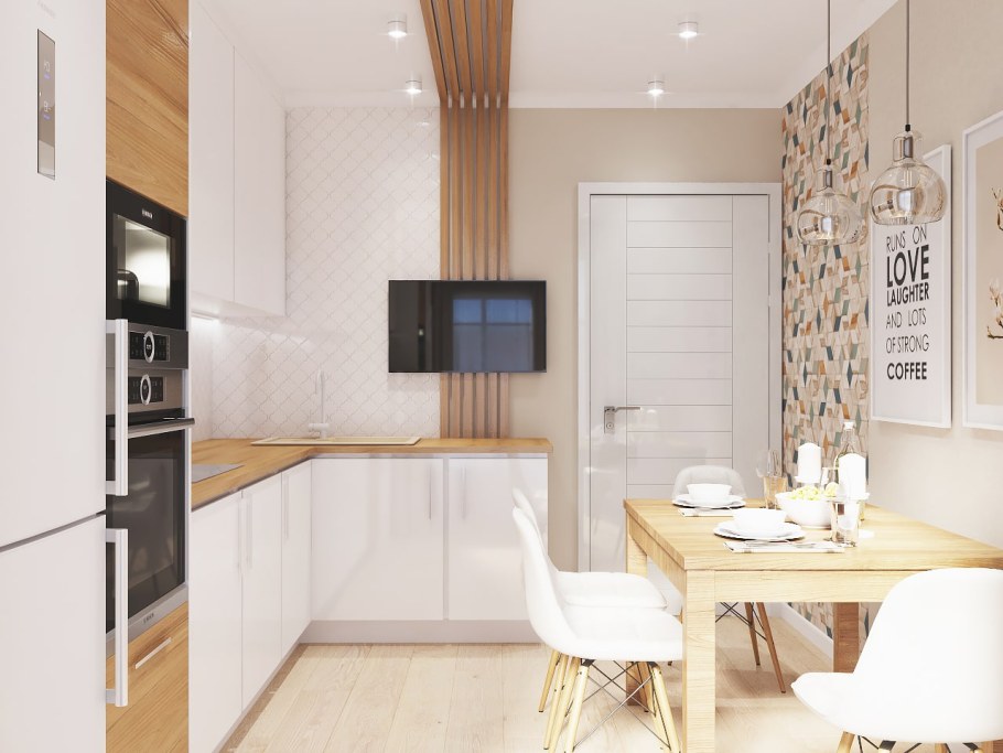 Интерьер двухкомнатной квартиры 60