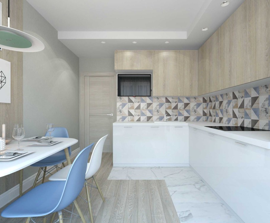 Интерьер двухкомнатной квартиры 60