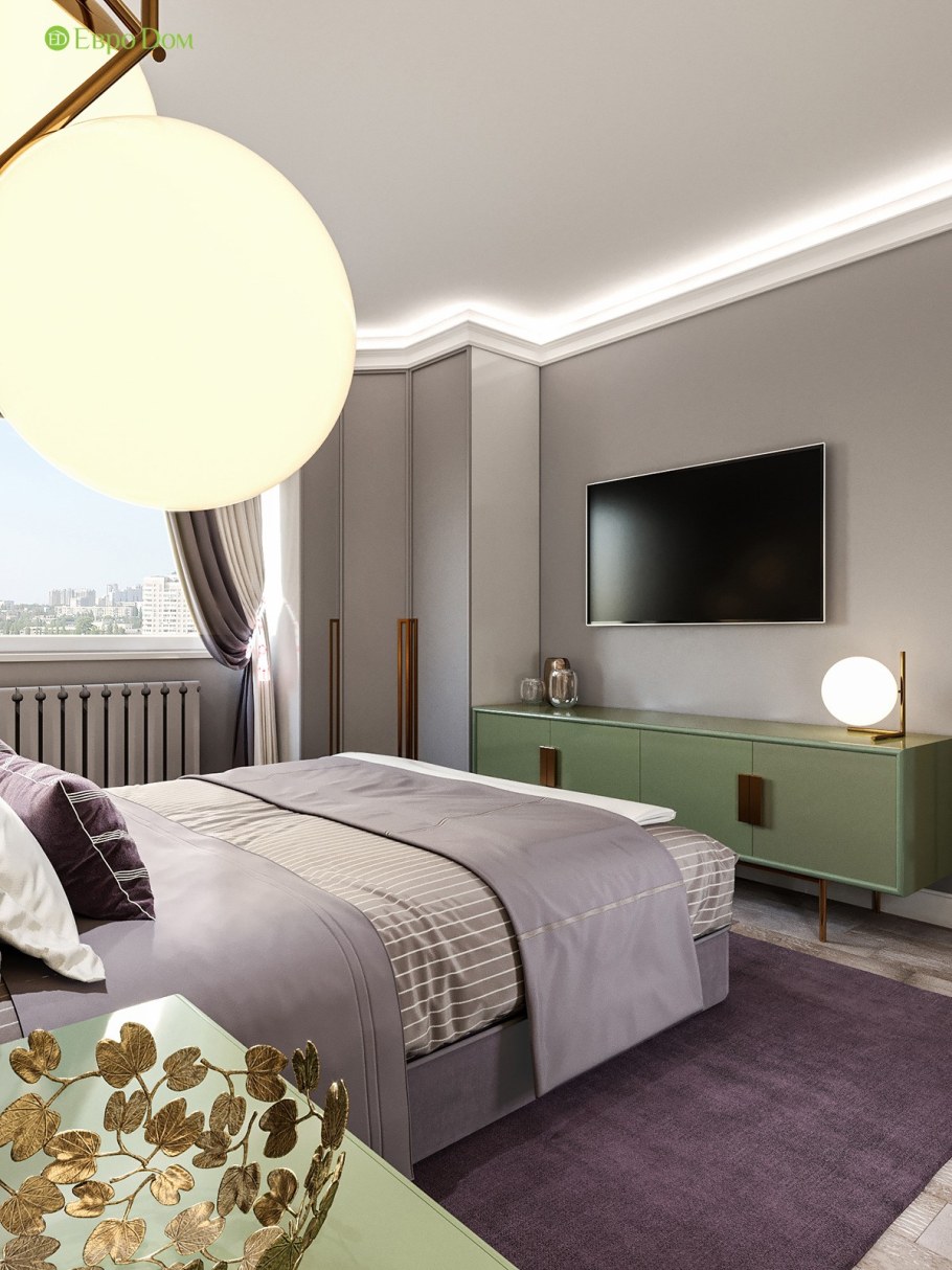 Дизайн двухкомнатной квартиры 60 кв