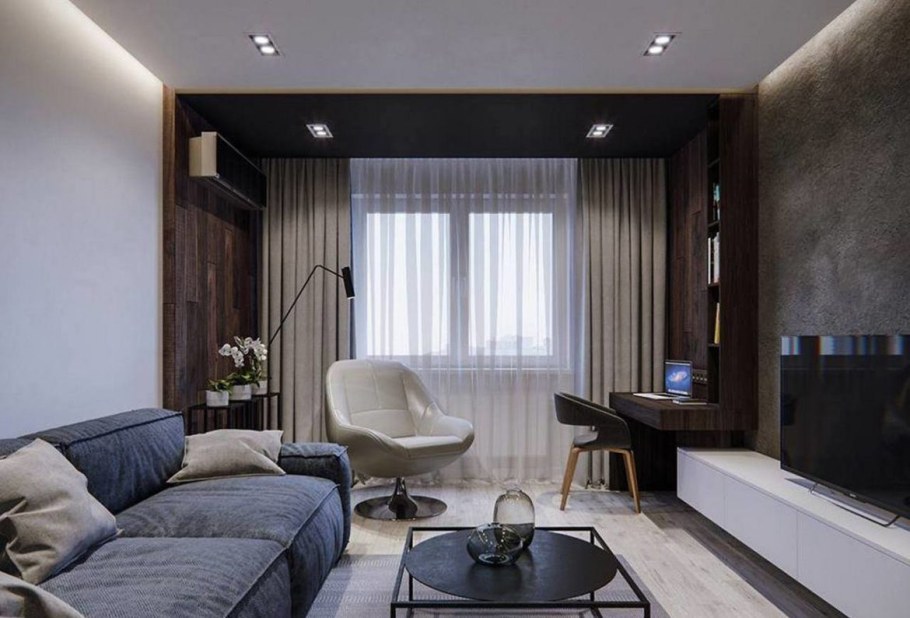 Интерьер двухкомнатной квартиры 60 кв.м