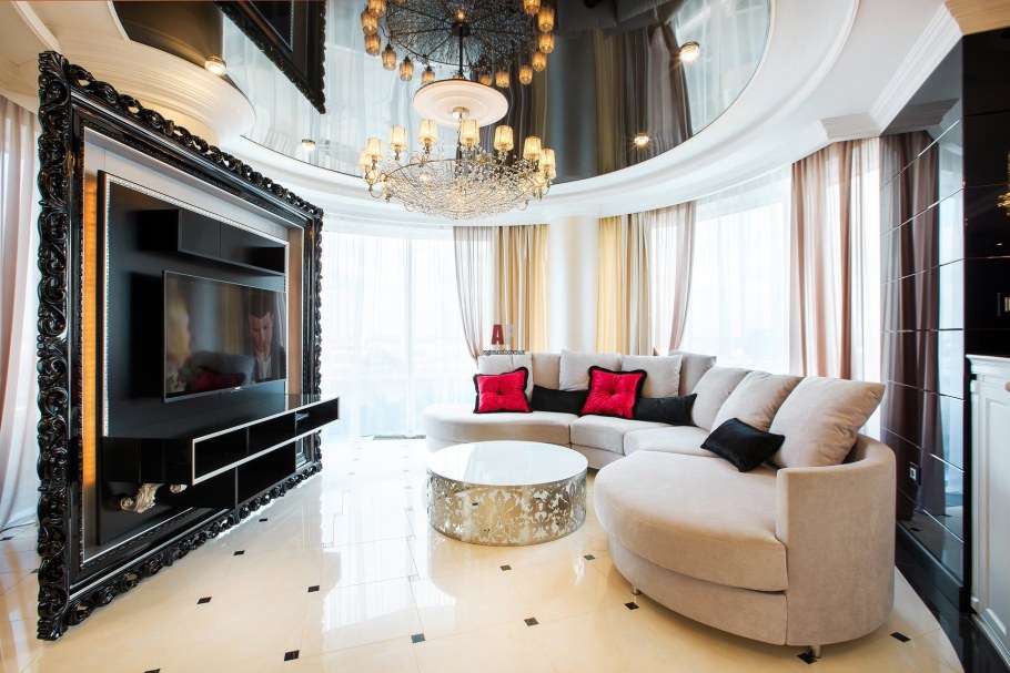 Шикарные гостиные
