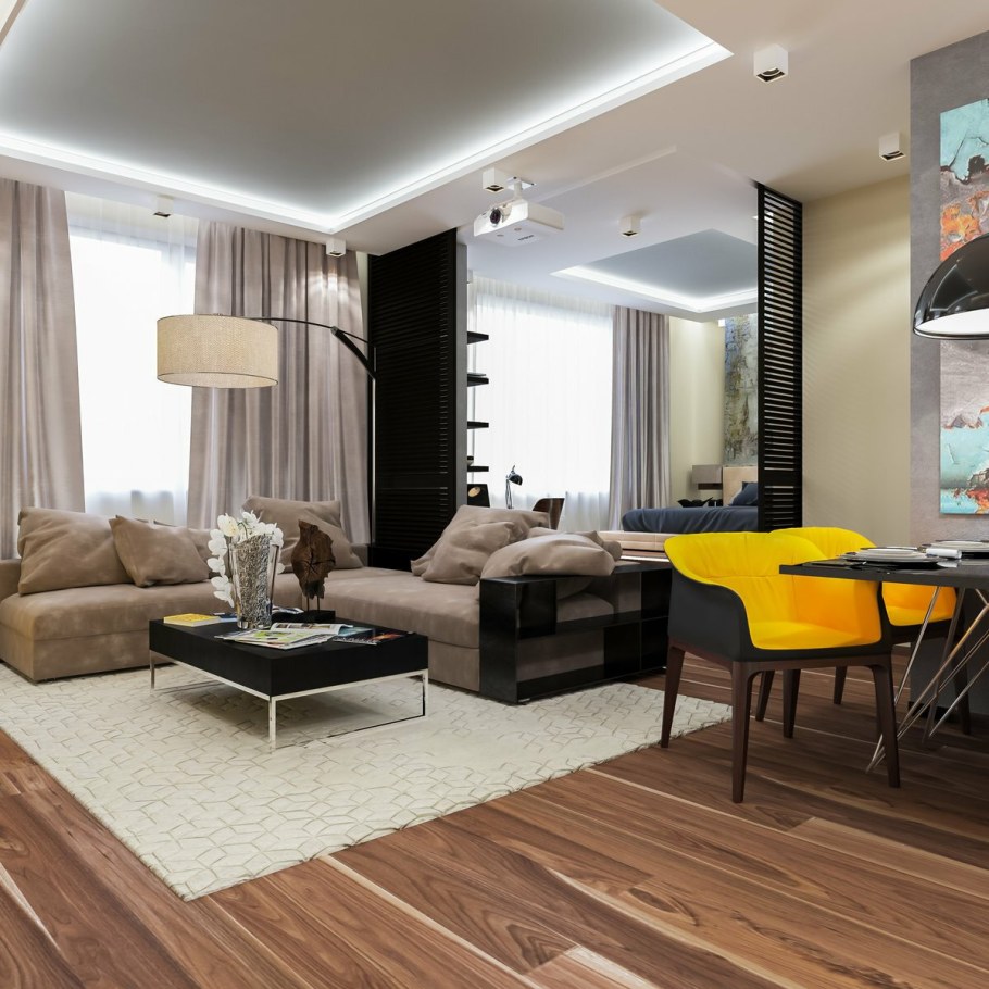 Интерьер квартиры в современном стиле