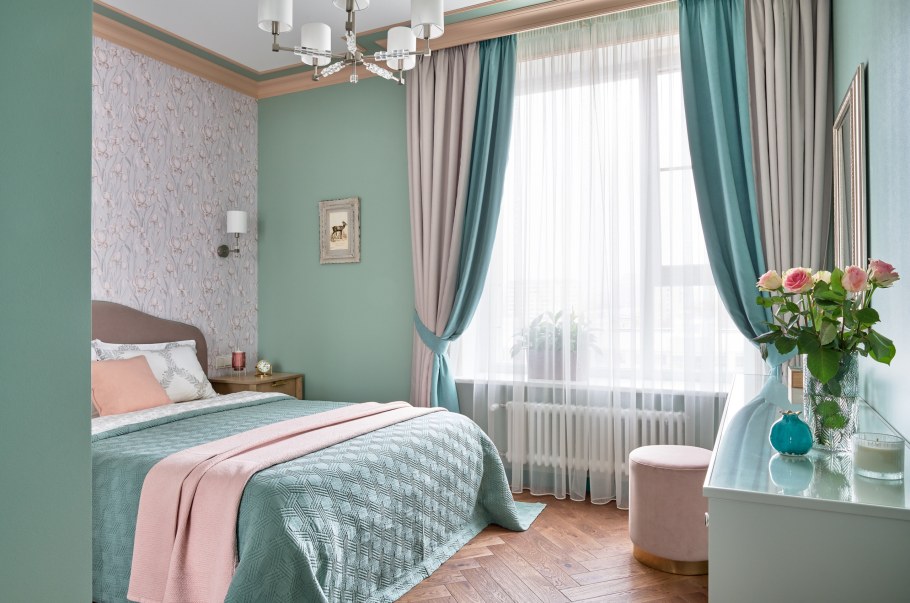 Шторы в спальню