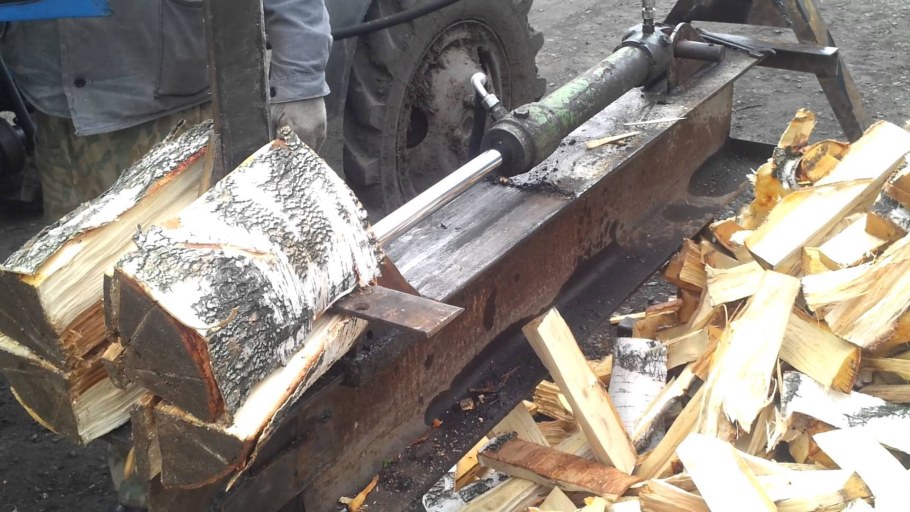 Гидравлический дровокол мотор МП-90