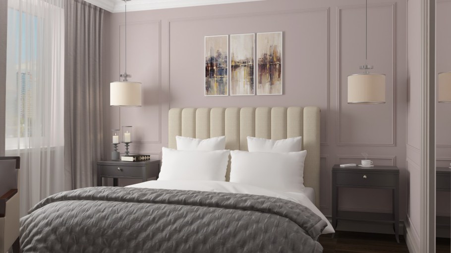 Молочный цвет стен в интерьере