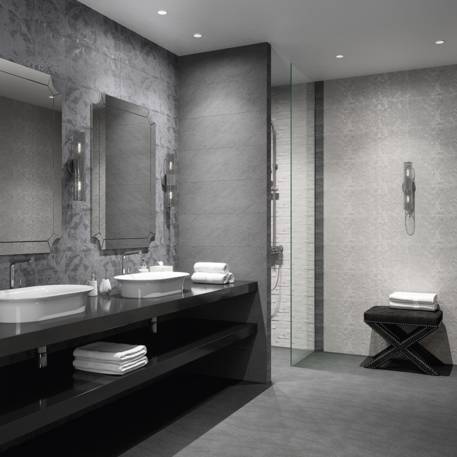 Kerama Marazzi Гренель серый светлый обрезной 60х60