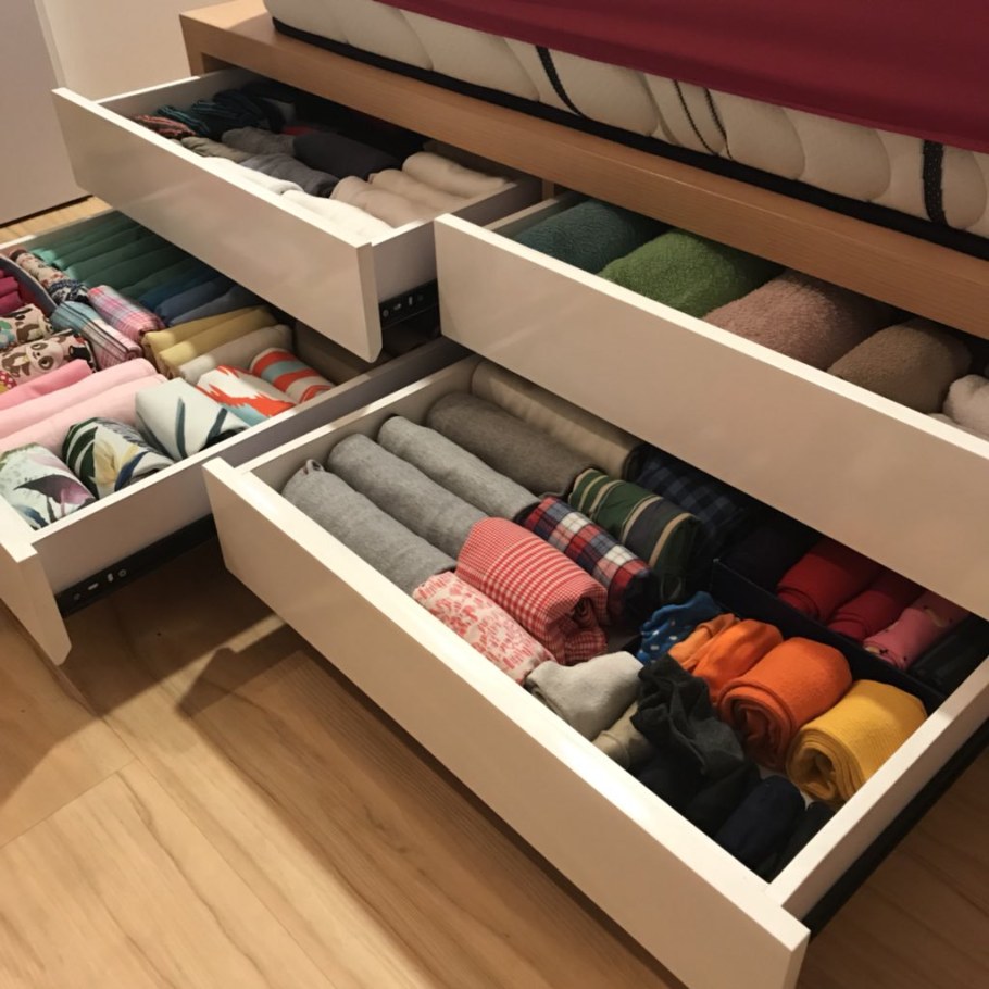 Японский шкаф комод Мари Кондо