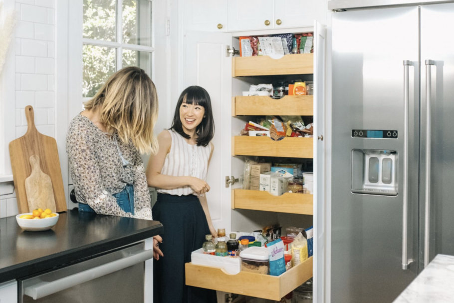 Уборка Марии Кондо кухня